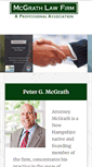 Mobile Screenshot of mcgrathlawfirm.com